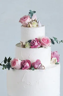 Wedding Cake Decorated