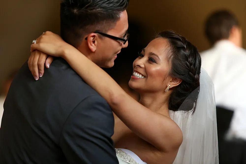 Bride & Groom Dancing