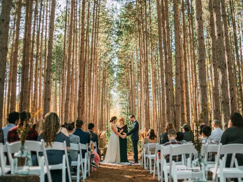 This Lakefront Estate in Mauston, Wisconsin is an Absolutely Magical Place for a Wedding!  