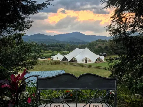 This Working Farm Wedding Venue in Swannanoa Grows Food, Flowers & Love!
