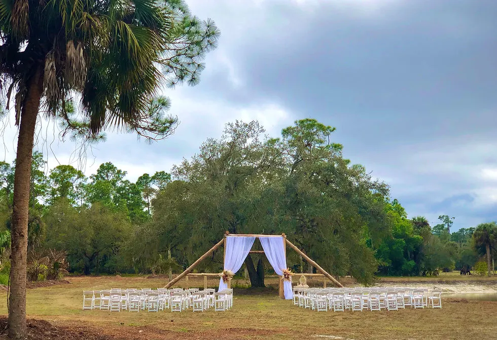Outdoor Wedding Ceremony