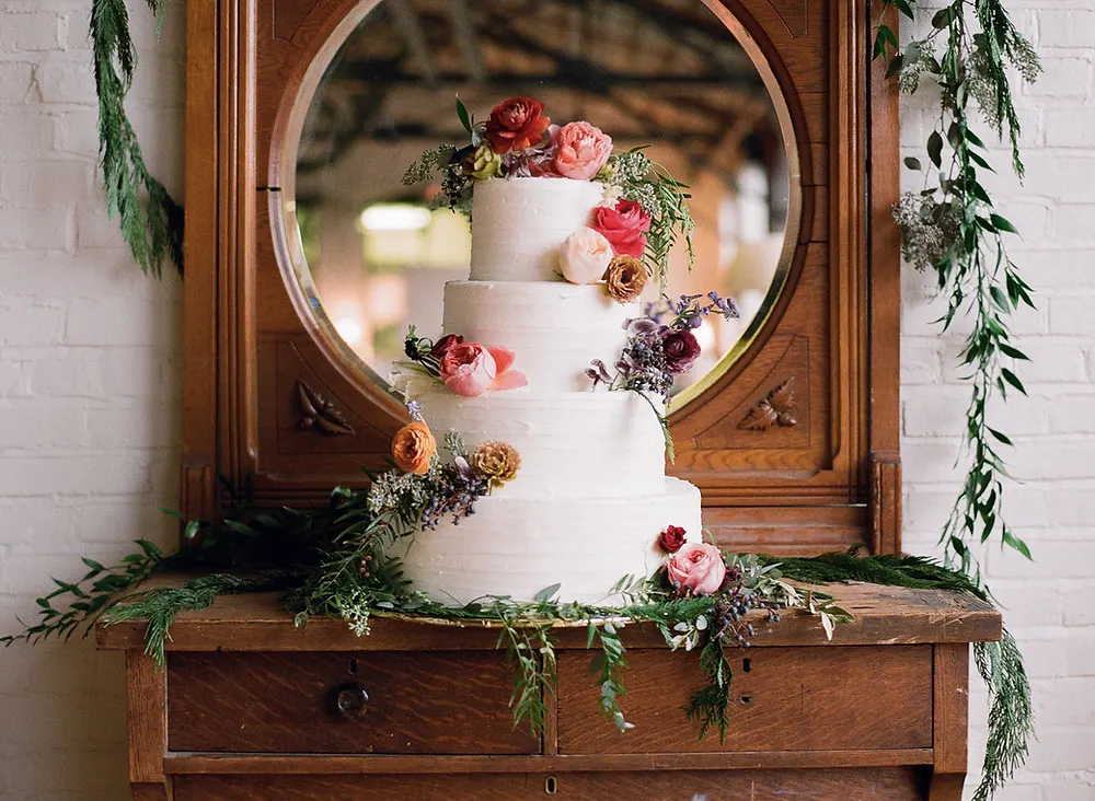 Wedding Cake Decorated