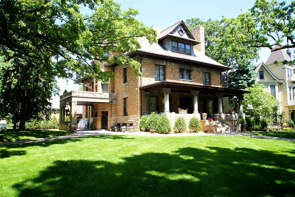 Outside of Mansion