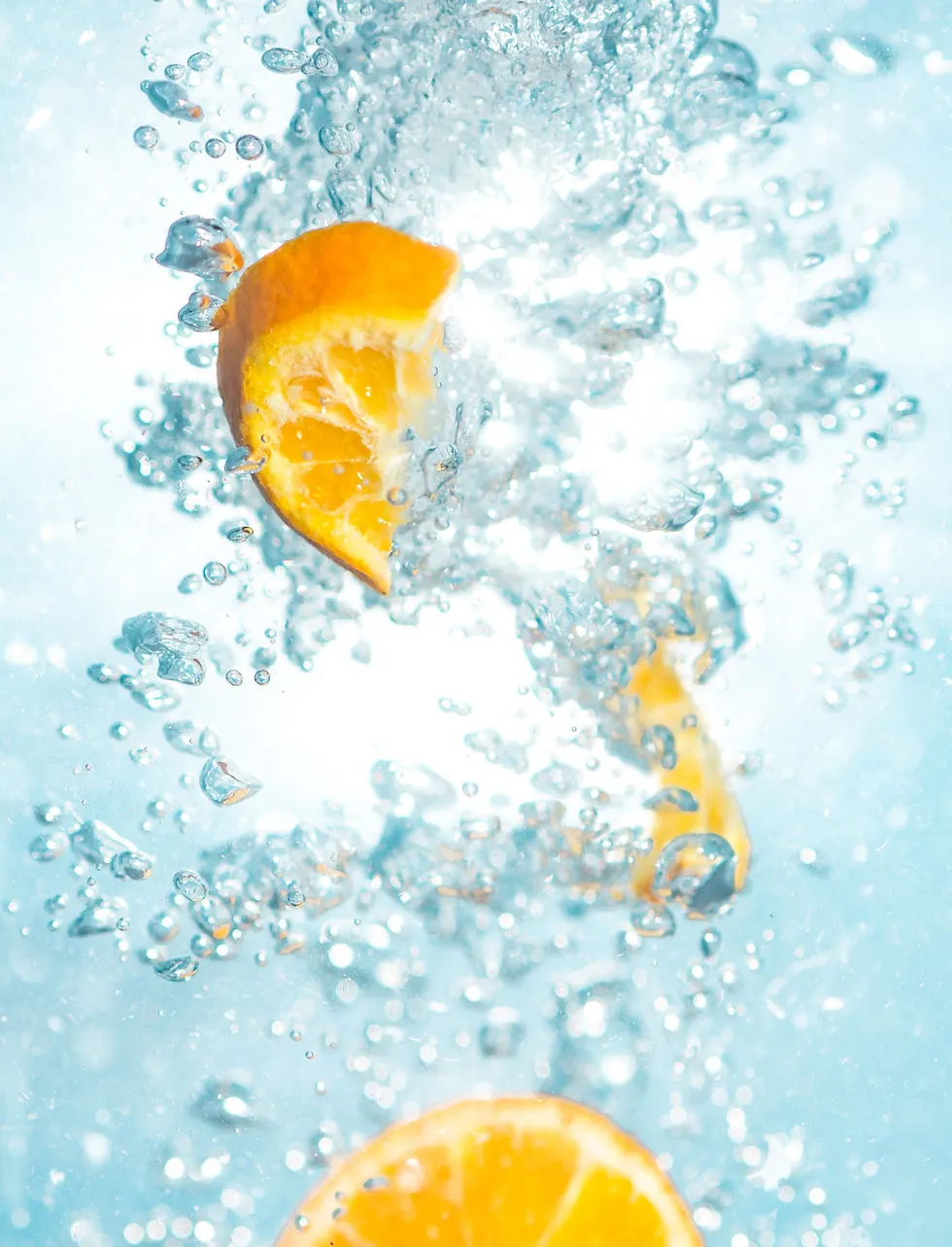 Lemon Slices in Water